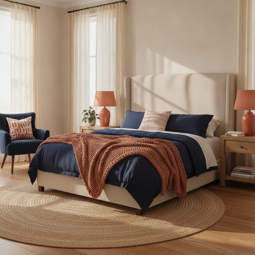 Rendered bedroom from a design tour
